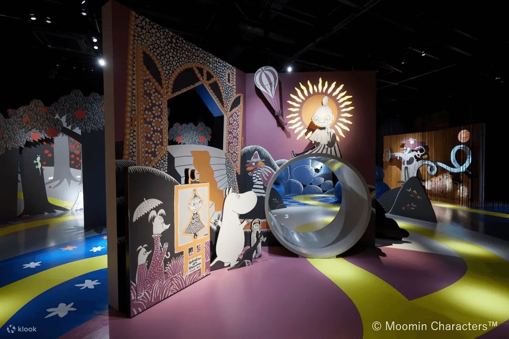 36646 ムーミンバレーパーク　コケムスの中の展示