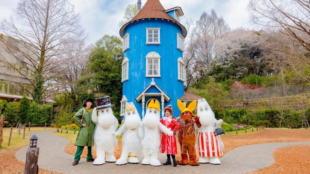 Get cuddly with the iconic Moomin family Image credits: @moominvalleypark on Instagram