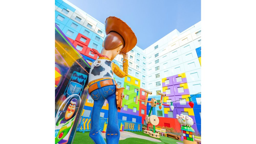 Toy Story Hotel at Tokyo Disney Resort. Credits: @tokyodisneyresort_official