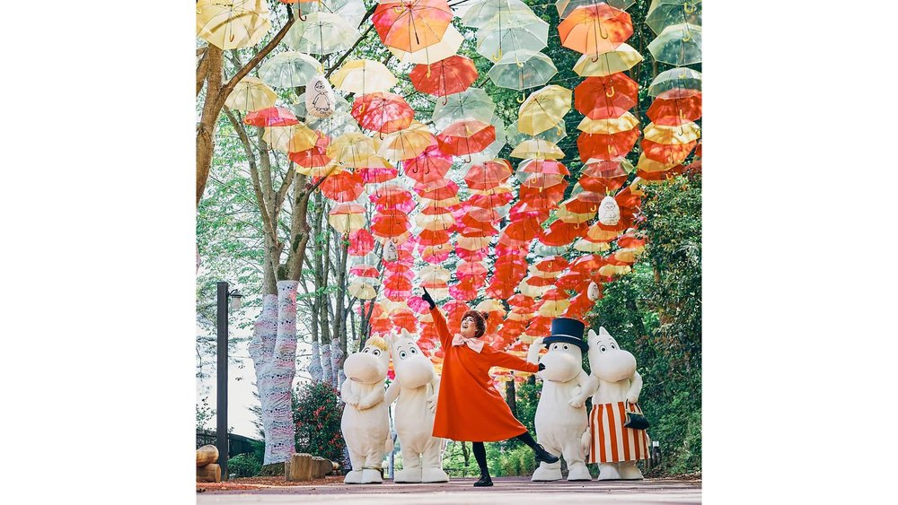 Traipse around with everyone’s favourite Moomins! Credits: @moominvalleypark