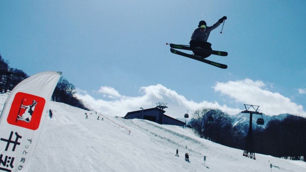 Get sendy in the park at Hakuba 47! Image credit @hakuba47wintersportspark on Instagram