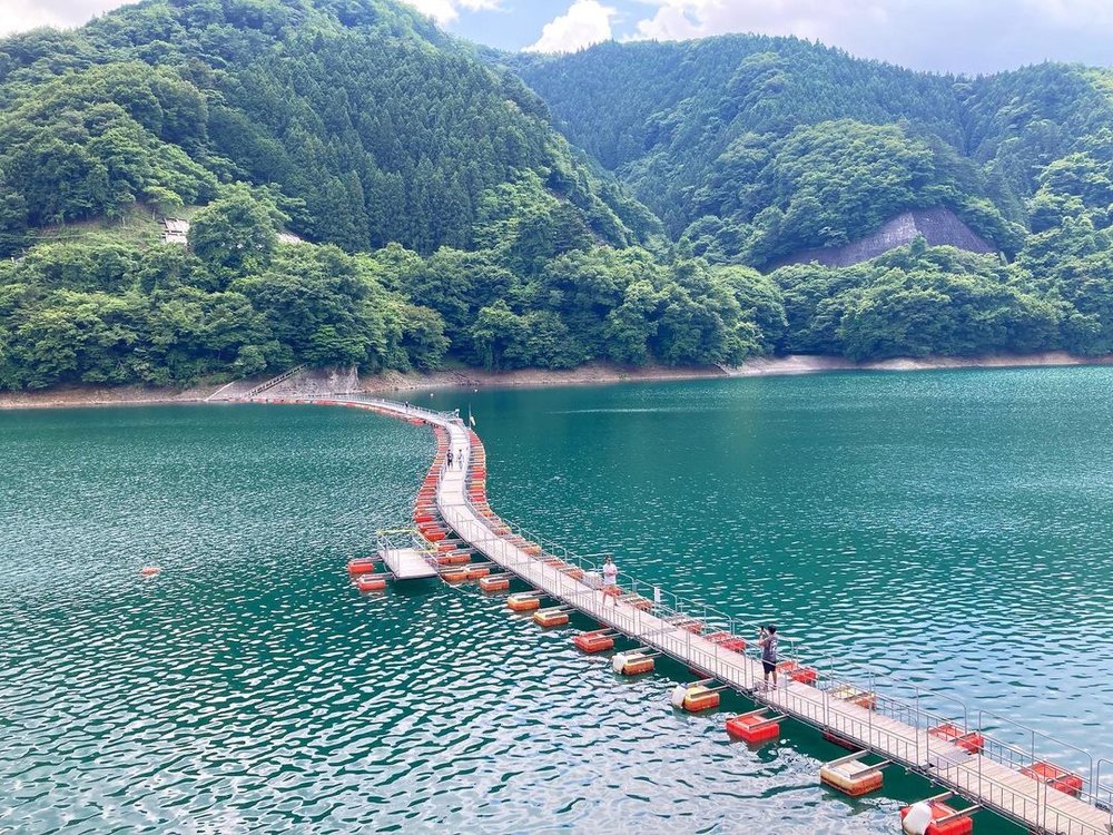 奥多摩湖 東京 Lake Okutama Tokyo