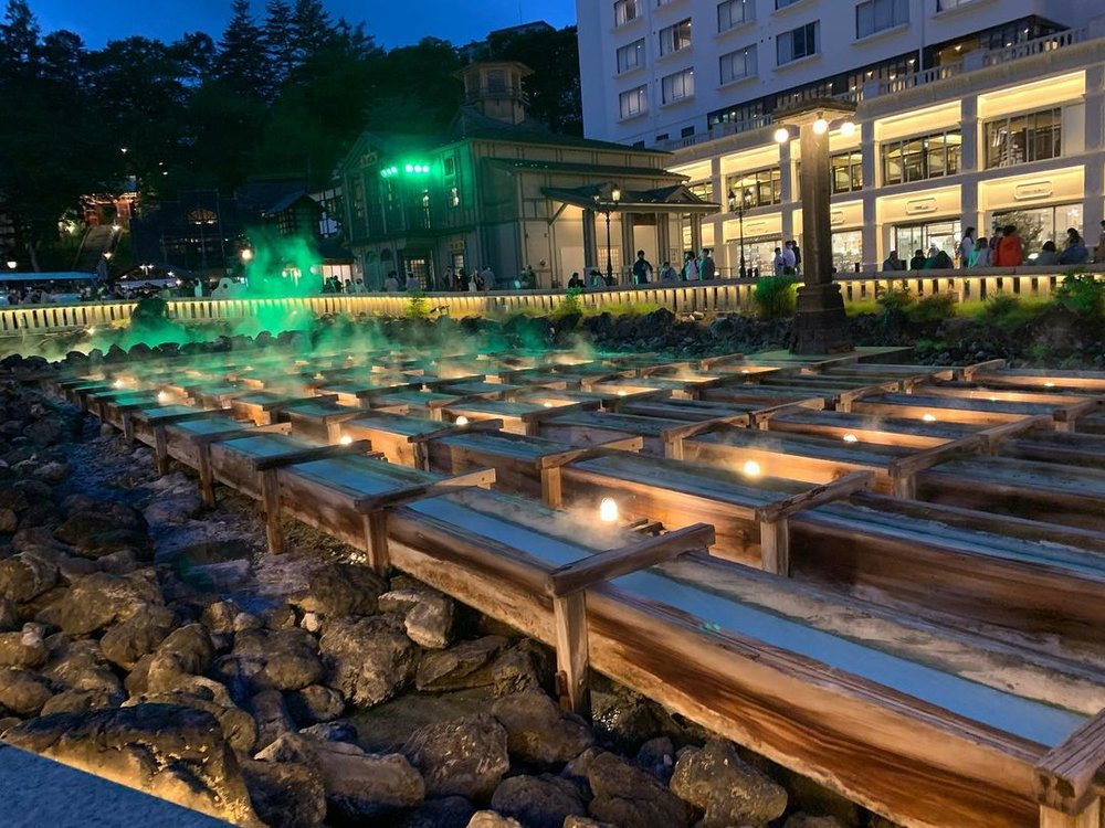 草津温泉（群馬県草津町）