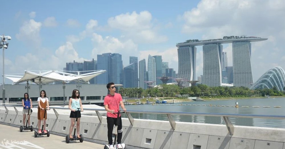 Tour Tham Quan Marina Bay Bằng Xe Segway