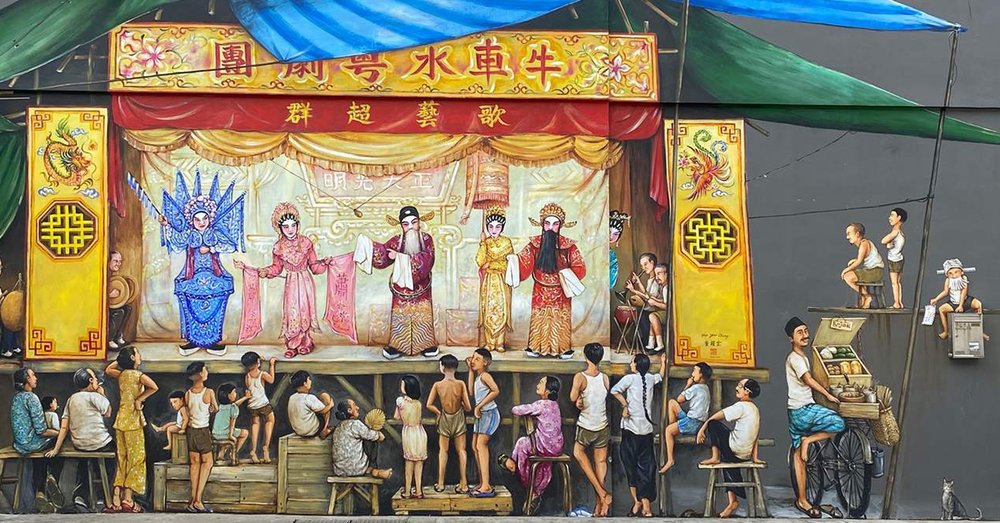 Tour Du Ngoạn Sông Singapore Và Tham Quan Tranh Tường Ở Chinatown