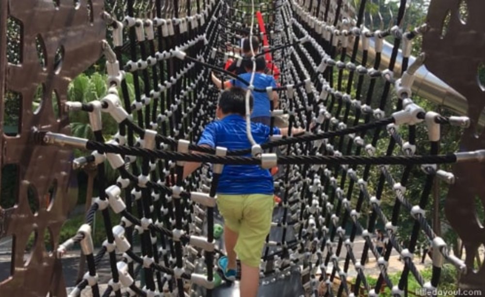 people crossing the bridge in nestopia