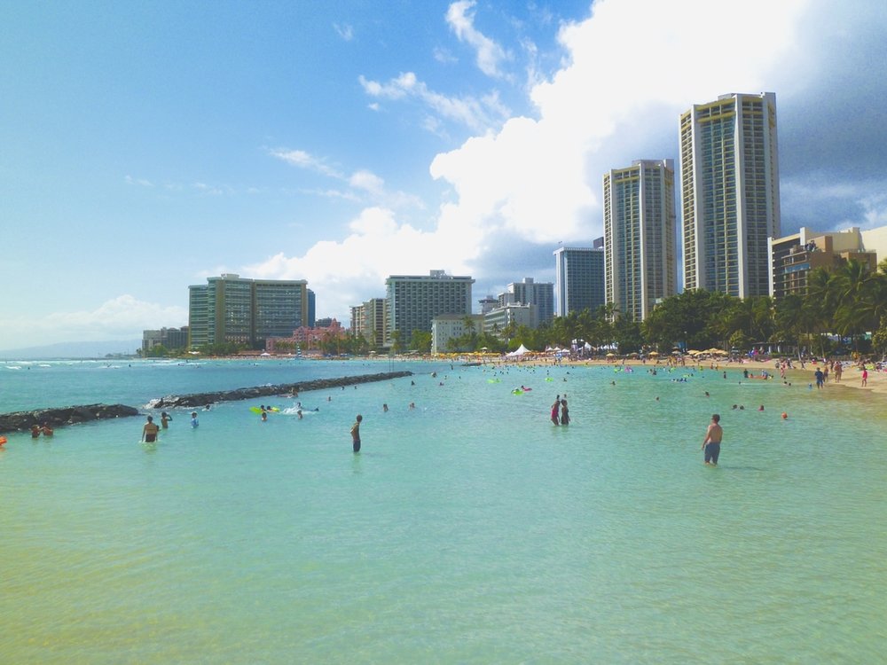 クヒオビーチ Kuhio Beach