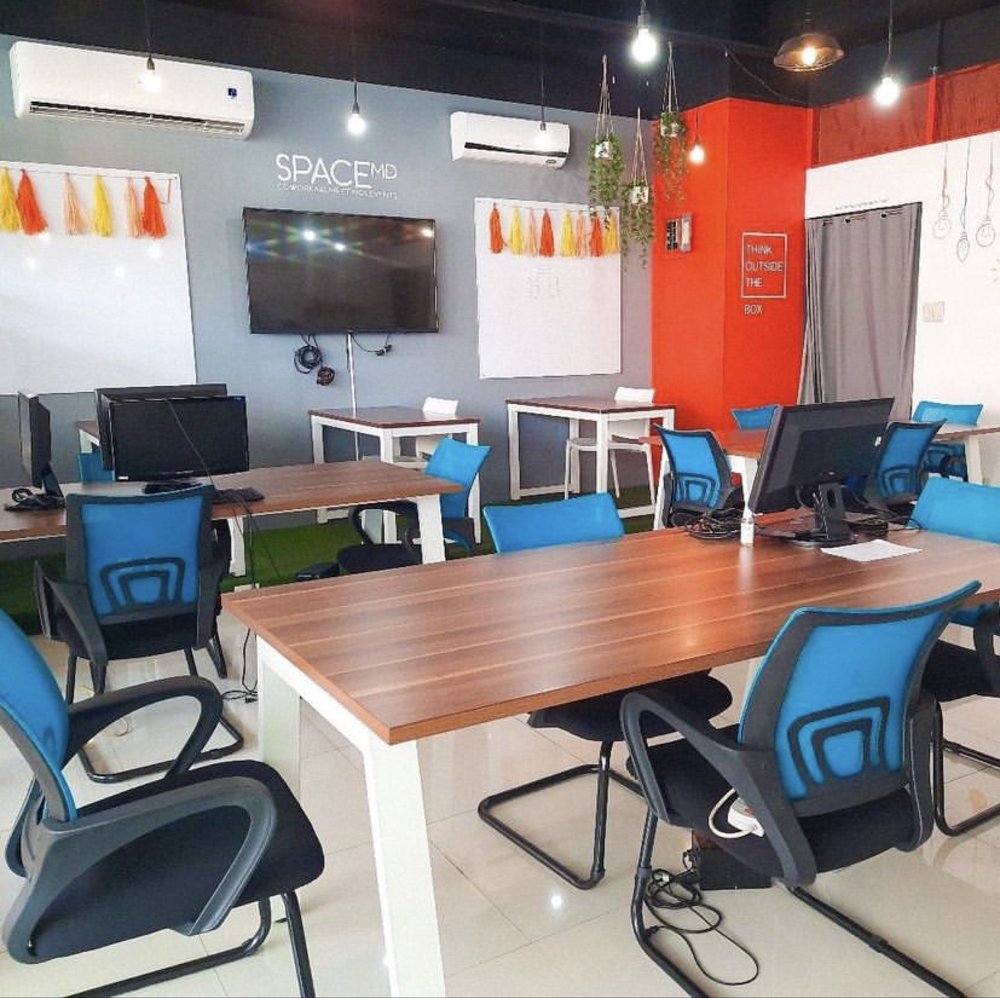 coworking area