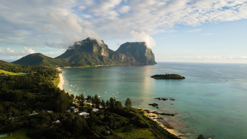 View of the Lord Howe Island