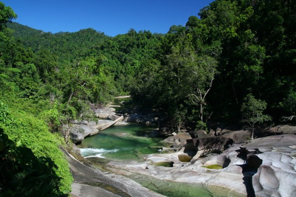 View of the river at Cairns