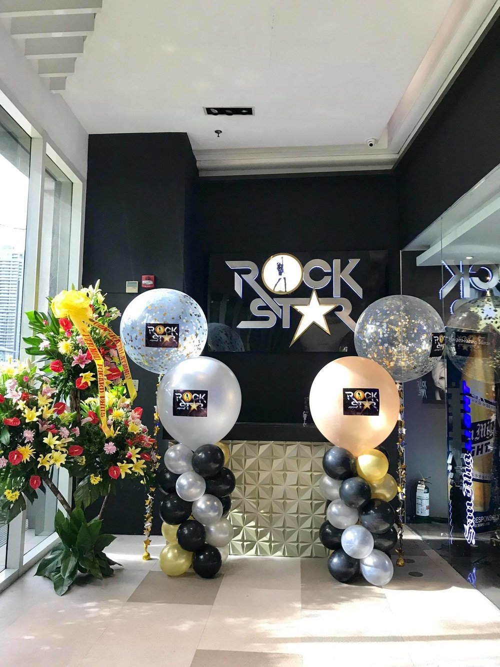 Rockstar Karaoke bar lobby