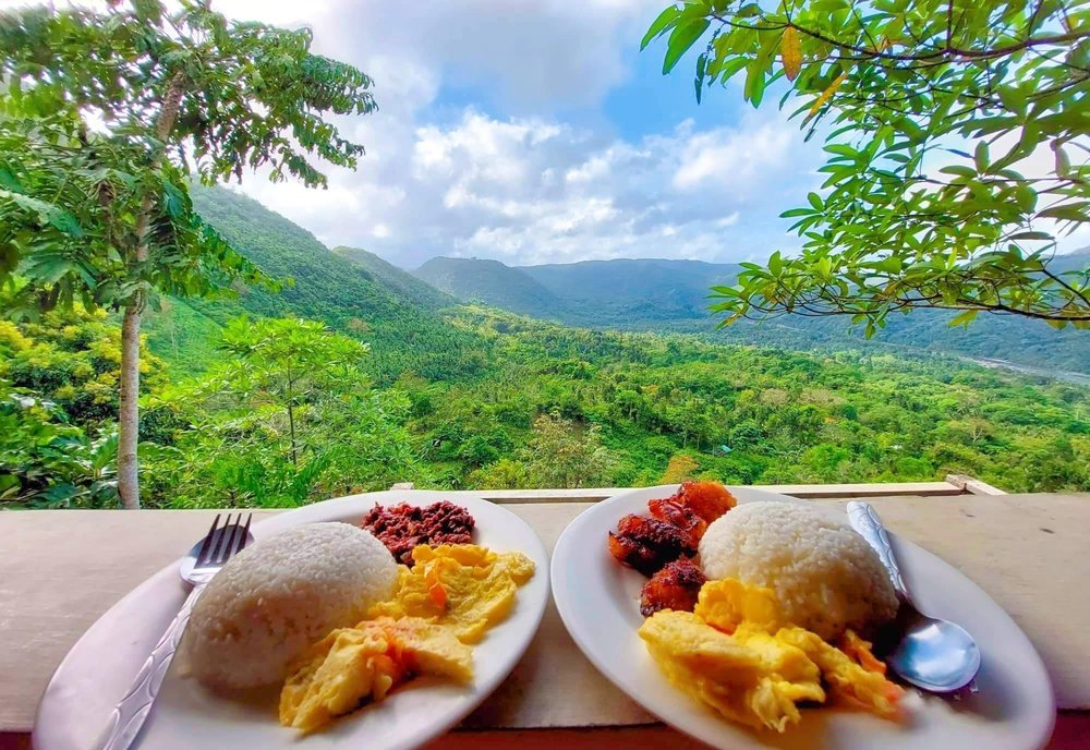 Breakfast at Kuta Bungliw Eco Lodge and Campsite