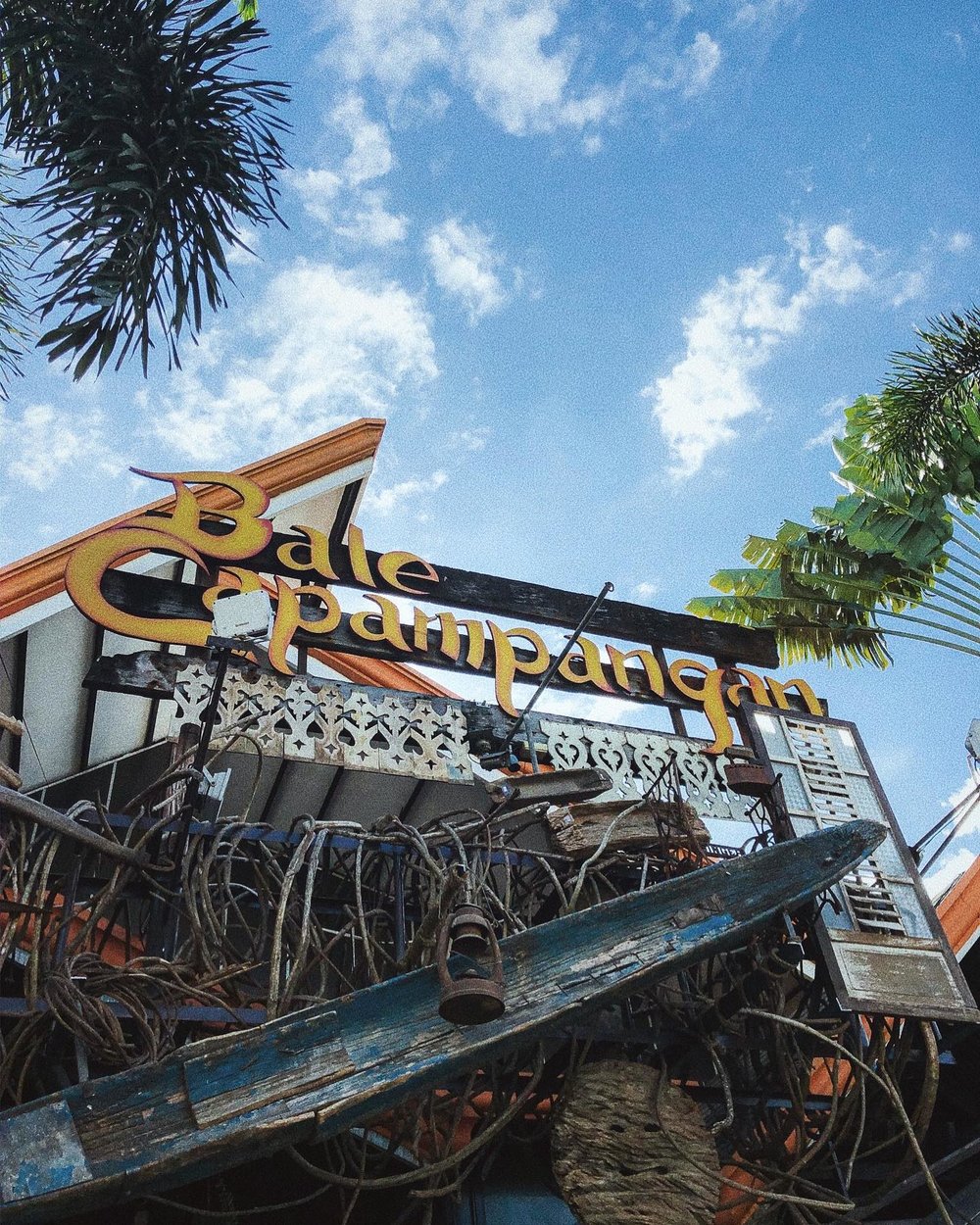 Kapampangan restaurant signage