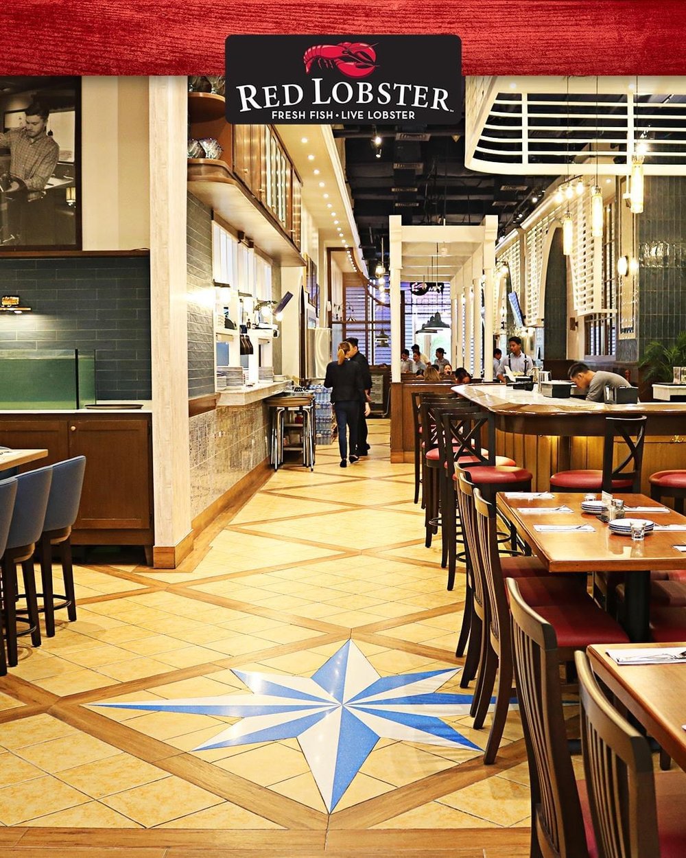Red Lobster Restaurant interior