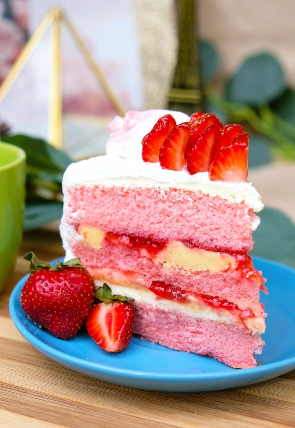 Strawberry cake in Baguio