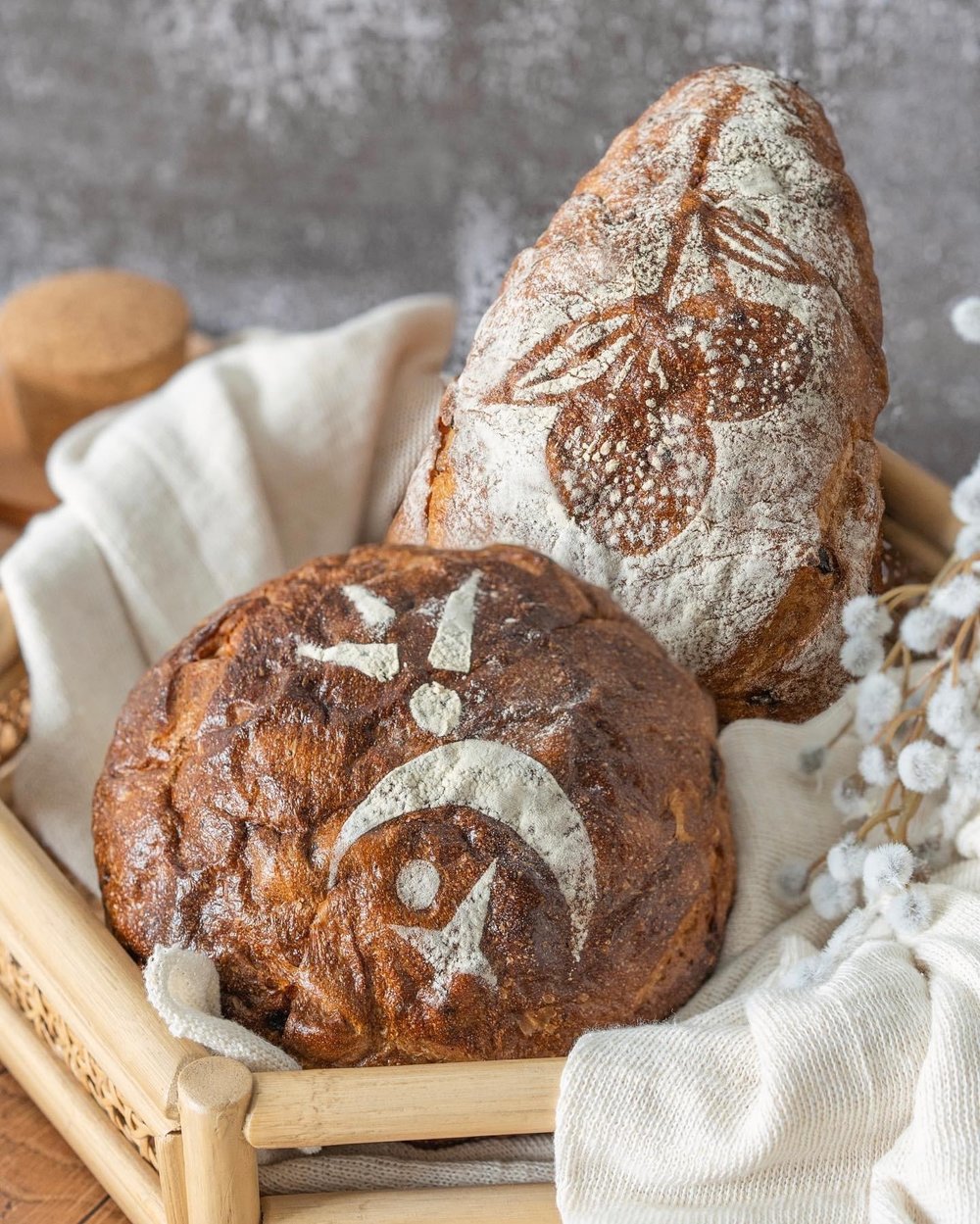 Bread in a basket