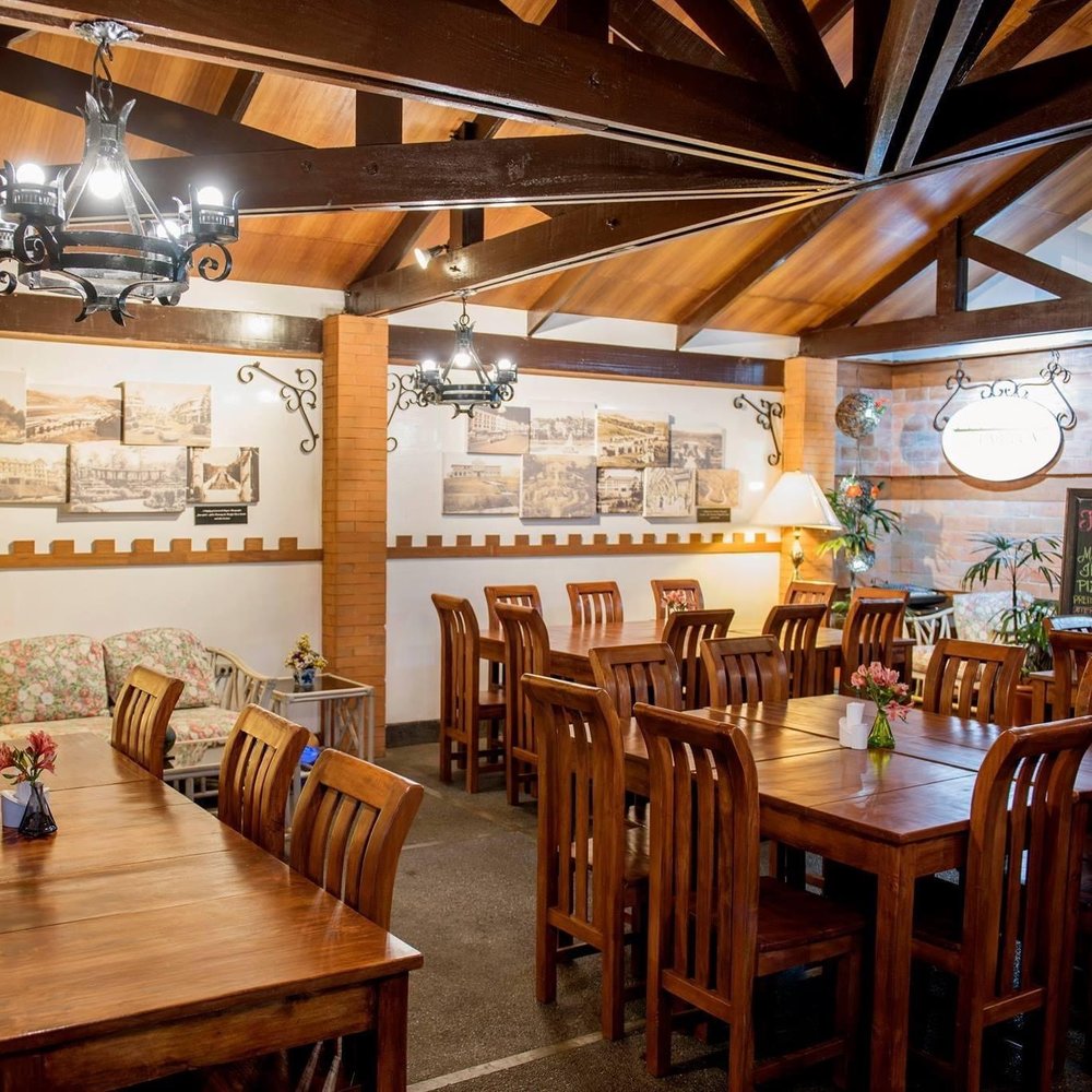 Dining area in hostel