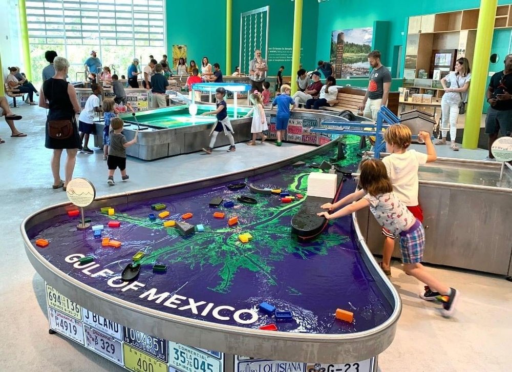 Kids playing in Louisiana Children’s Museum
