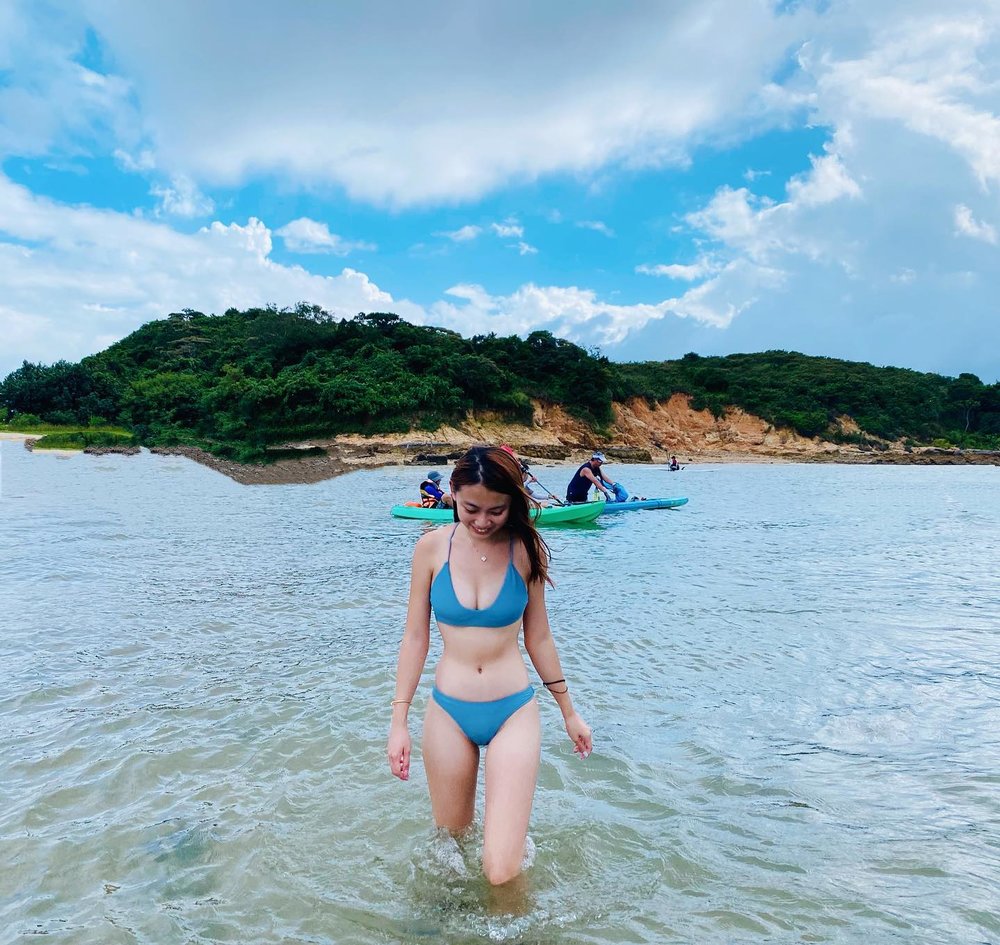 可以由綠蛋島對岸的沙灘步行到島上。(Instagram @themazehiker)