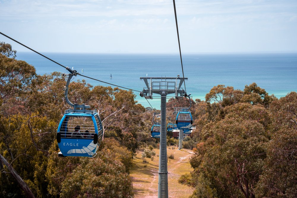 Arthurs Seat Eagle Gondola in Mornington Peninsula best thing to do in Melbourne