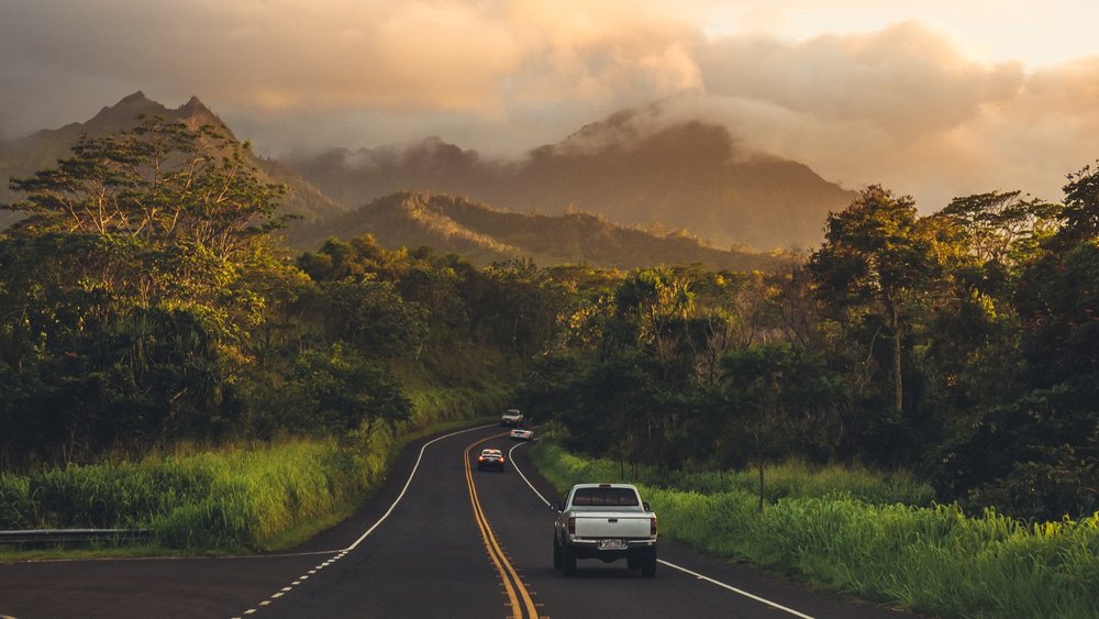 Flaunt Hawaii’s highways on your Insta. Photo by Cristofer Maximilian on Unsplash