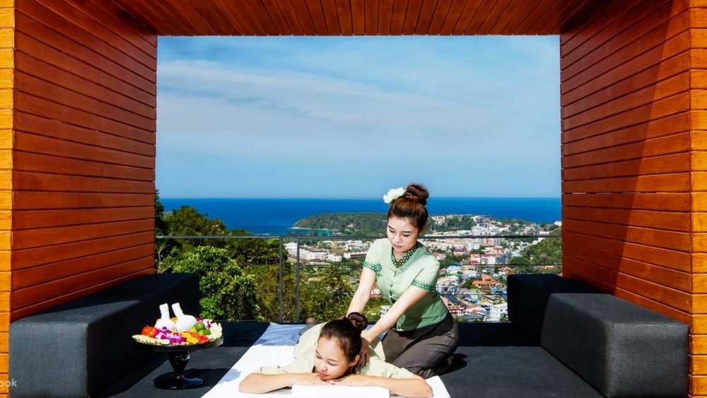 What could be better than enjoying a massage with a view?
