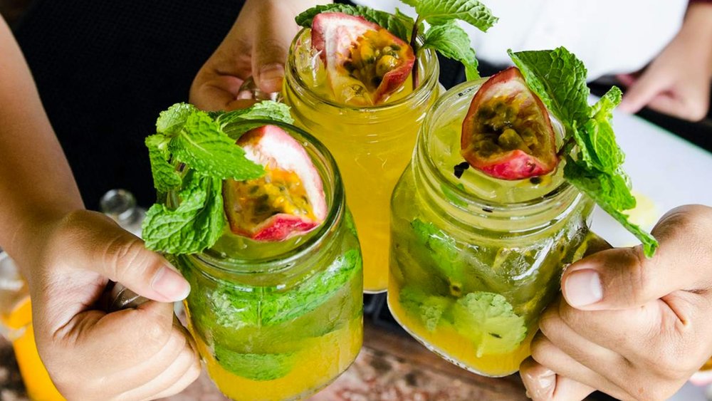 Beat the heat with some boozy drinks.