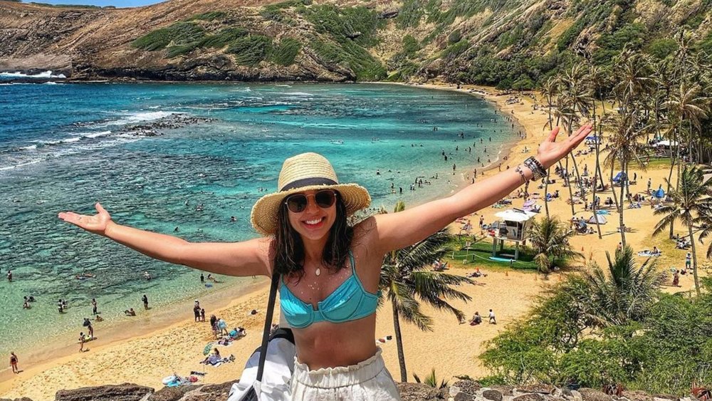 Hanauma Bay has a pristine ecosystem, thanks to years of restoration efforts.  Credits: @thaymoret on Instagram