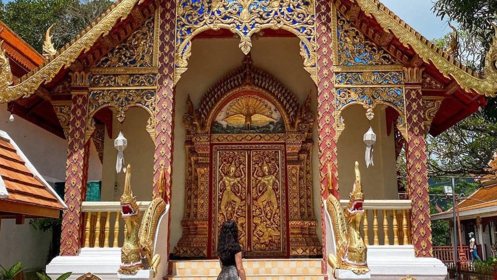 Find the Wat Phra That temple at Doi Suthep. Credit:krose__travels_ 