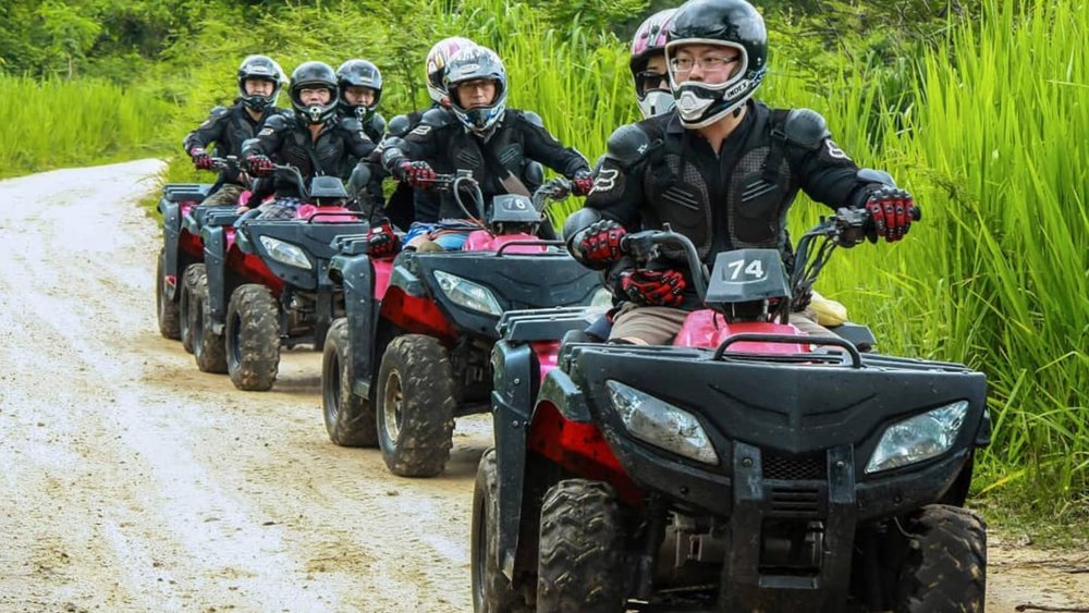 Challenge your mates to a race through the Chiang Mai countryside. Credit: citystour_chiangmai