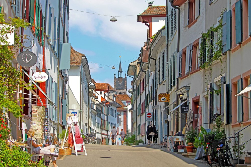 A street in Basel