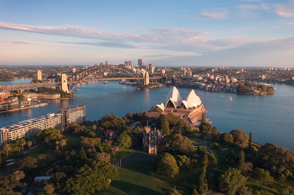 sydney to byron bay road trip sydney opera house