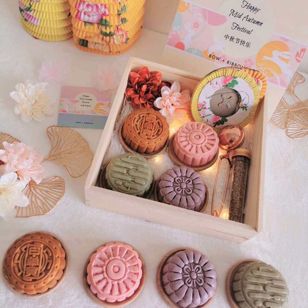 Bow + Ribbons best halal mooncakes online delivery in Malaysia