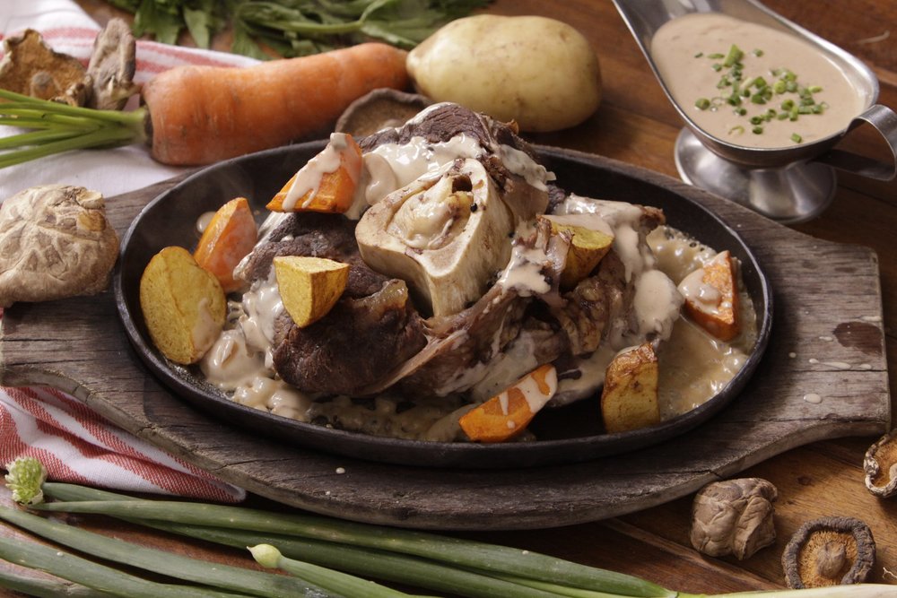 Bulalo with Mushroom soup