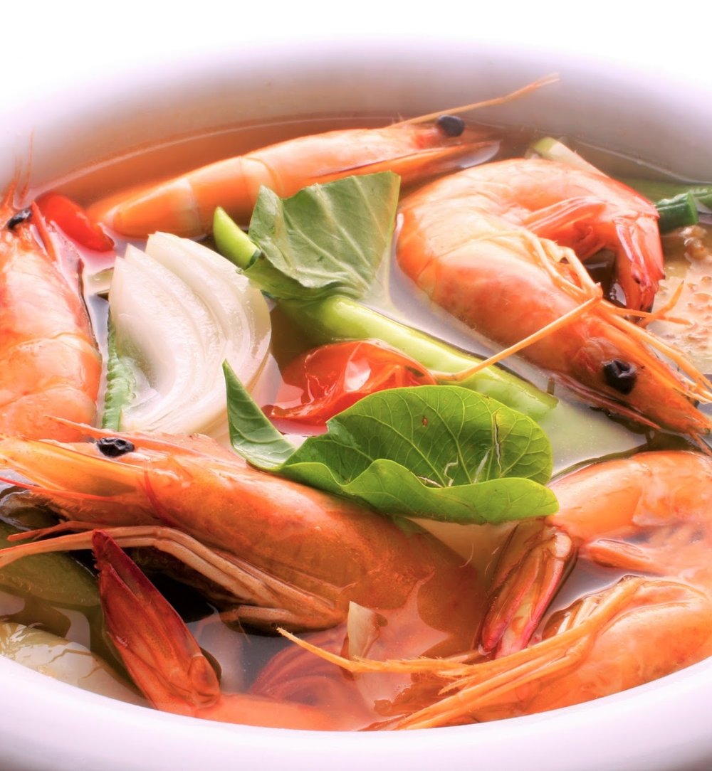 Shrimp sinigang