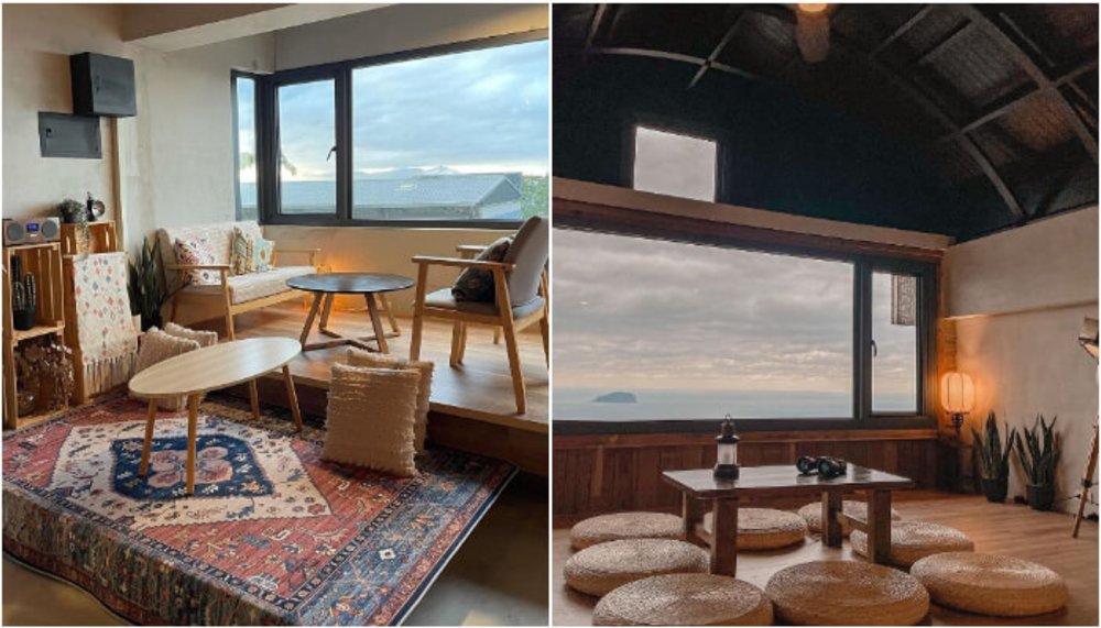 九份住宿:九份海論