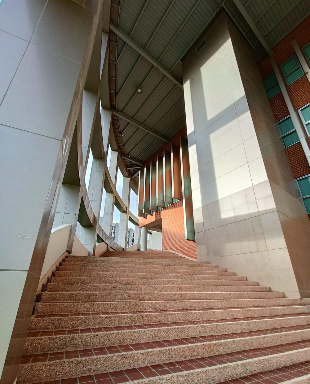 Stair case in a university