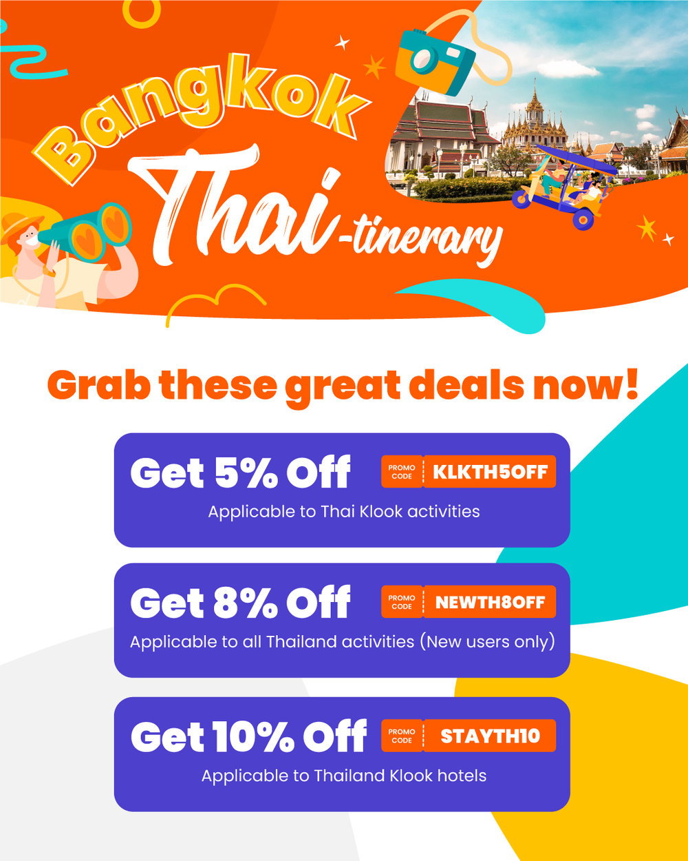 bangkok discount poster