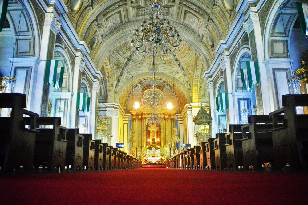 San Agustin Church Interior
