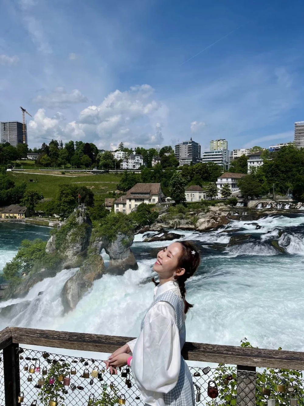 Rhine Falls (Rheinfall) best place to visit in Switzerland