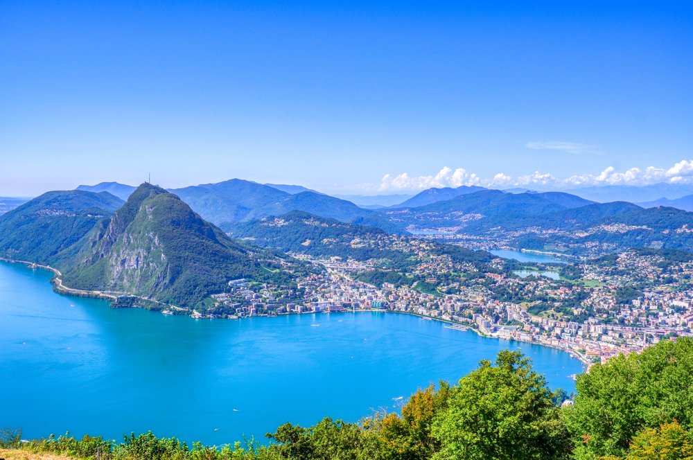 Lake Lugano best place to visit in Switzerland