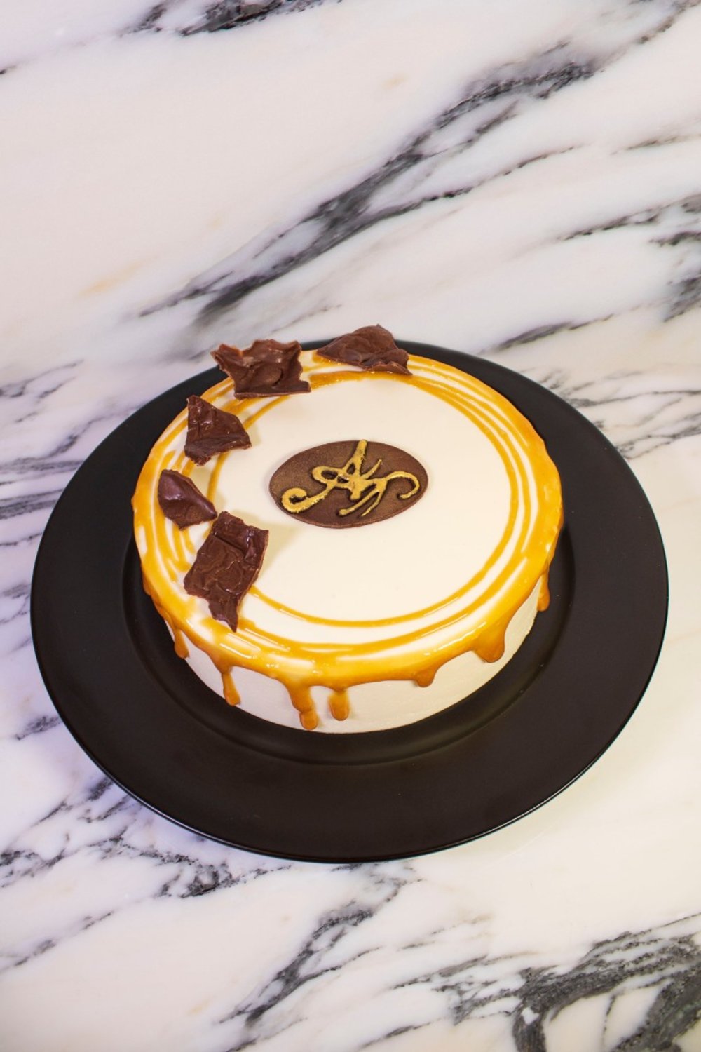 香港歷山酒店 焦糖白朱古力慕絲蛋糕