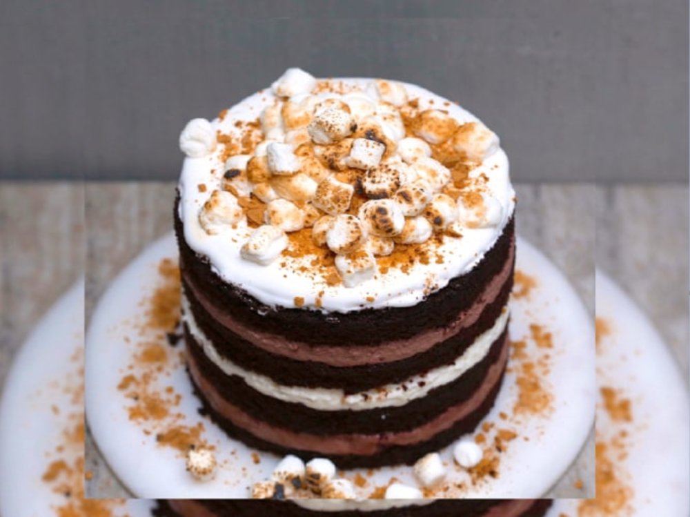 Jouer Boutique 棉花糖朱古力蛋糕