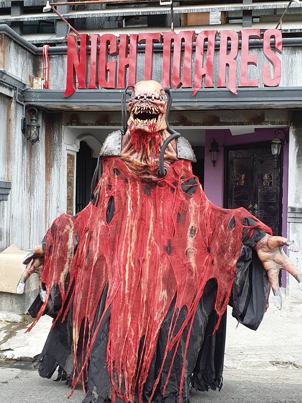 Monster in red clothing