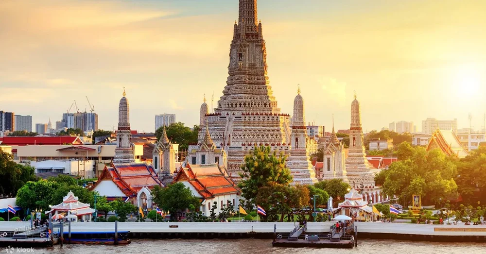 Chùa Phật Nằm Wat Pho và Chùa Bình Minh Wat Arun