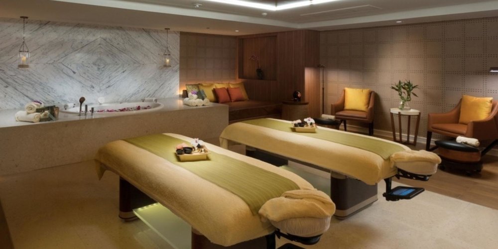 Spa room interior