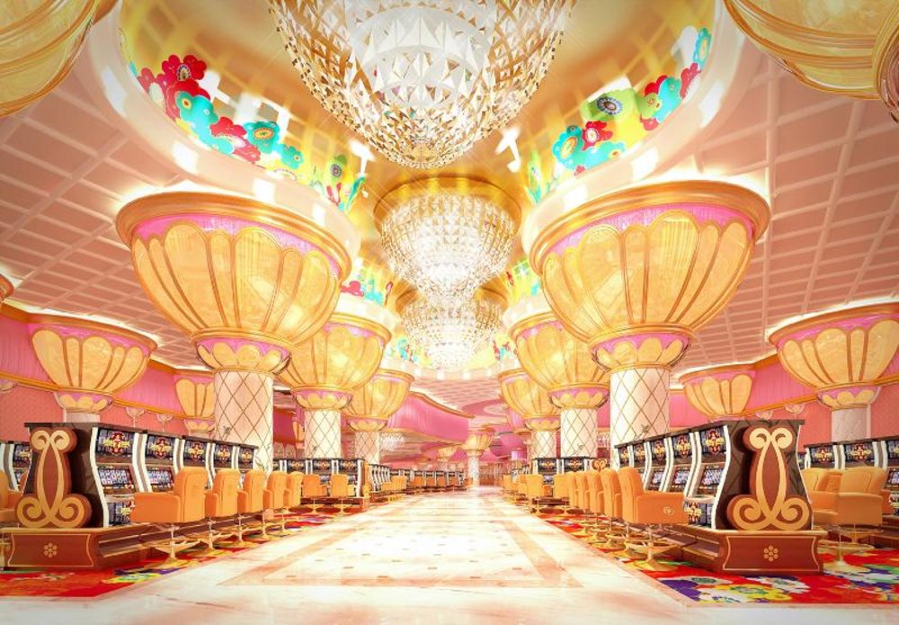 Color game inside Casino