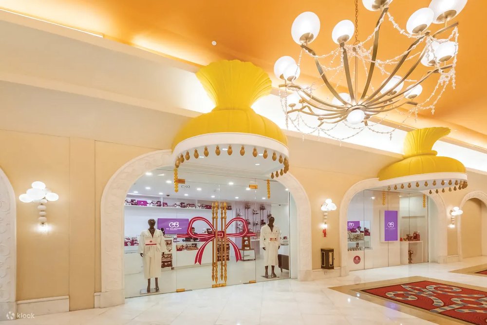 Shops inside the Okada Manila