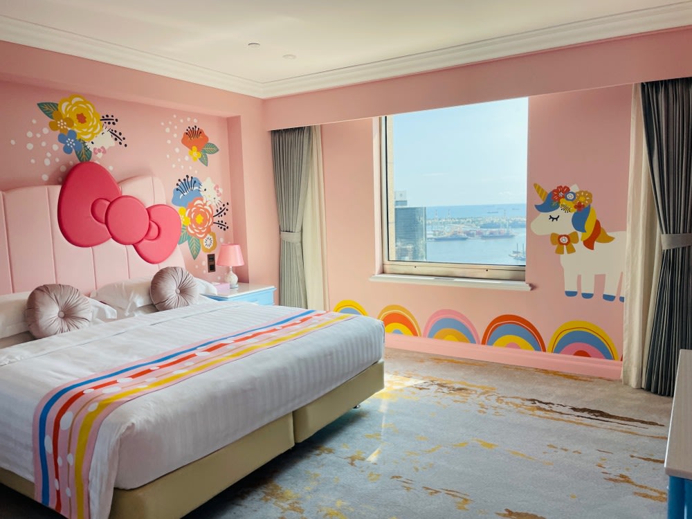 Hello Kitty港景家庭套房窗景