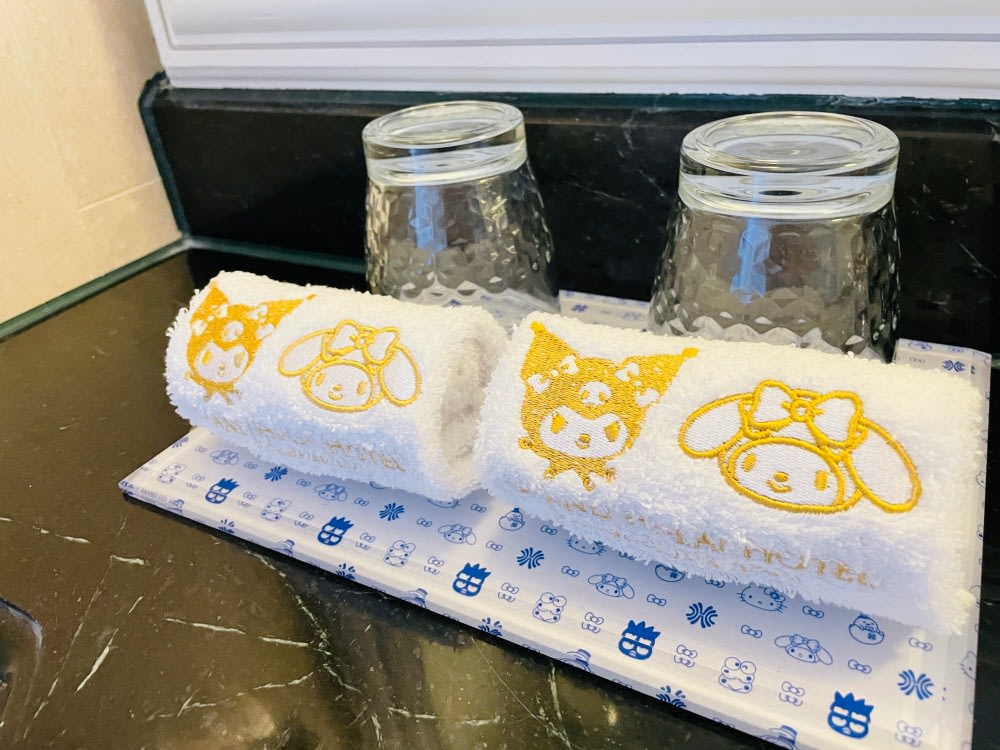 漢來大飯店三麗鷗主題Hello Kitty毛巾